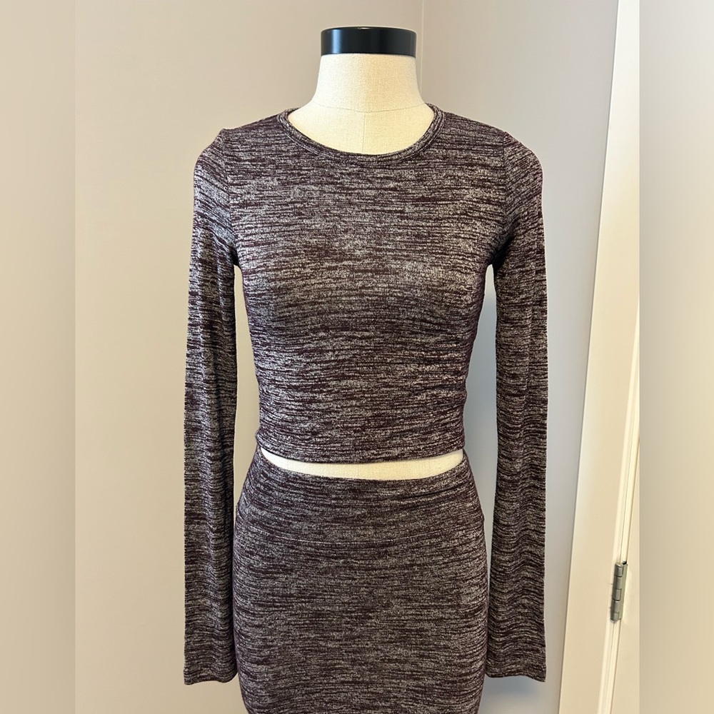 Aritzia Wilfred Free Georgia Cropped Long Sleeve T-Shirt